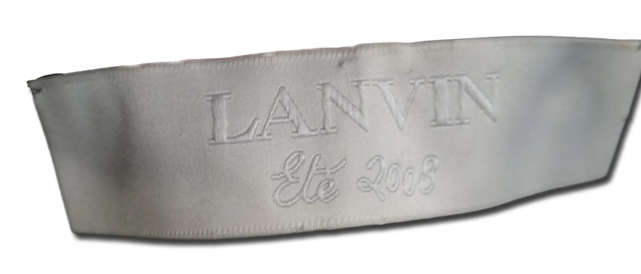 Lanvin Cotton Shift, Ruffled Collar