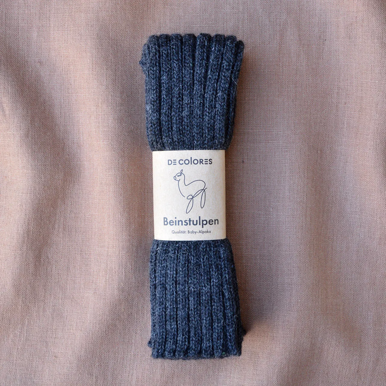 Ribbed Legwarmers in 100% Baby Alpaca (Kids-Adults)