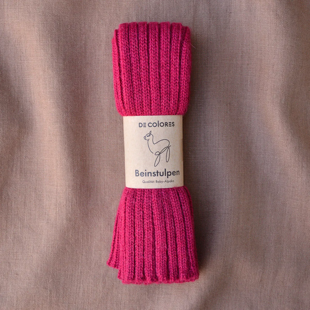 Ribbed Legwarmers in 100% Baby Alpaca (Kids-Adults)