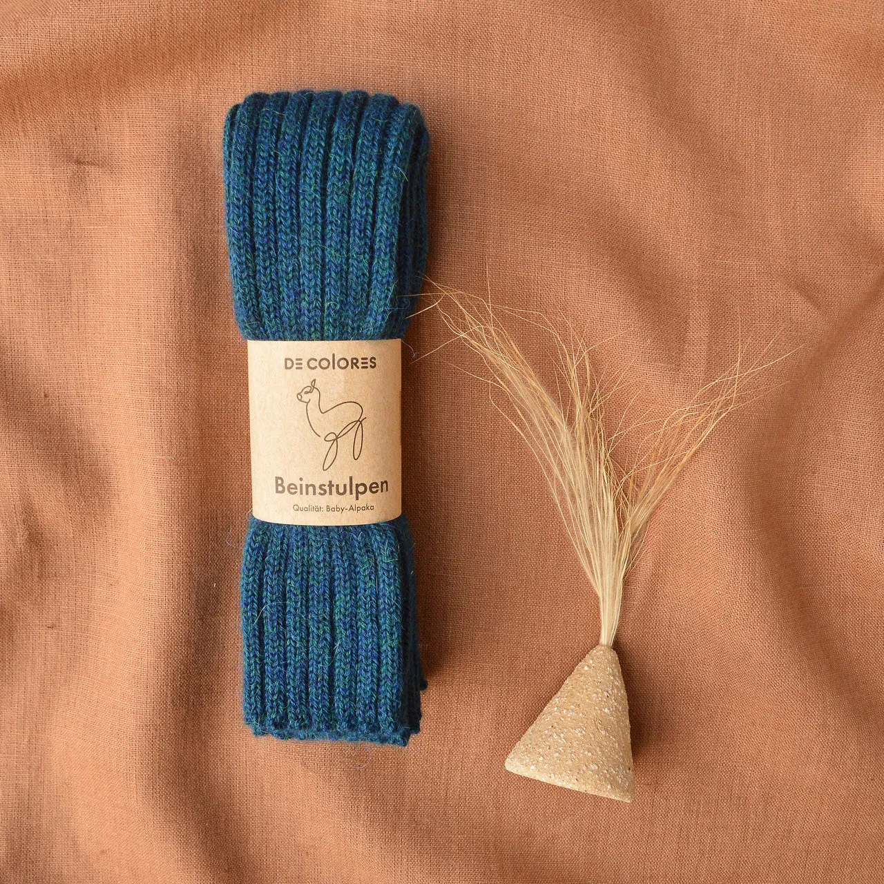 Ribbed Legwarmers in 100% Baby Alpaca (Kids-Adults)
