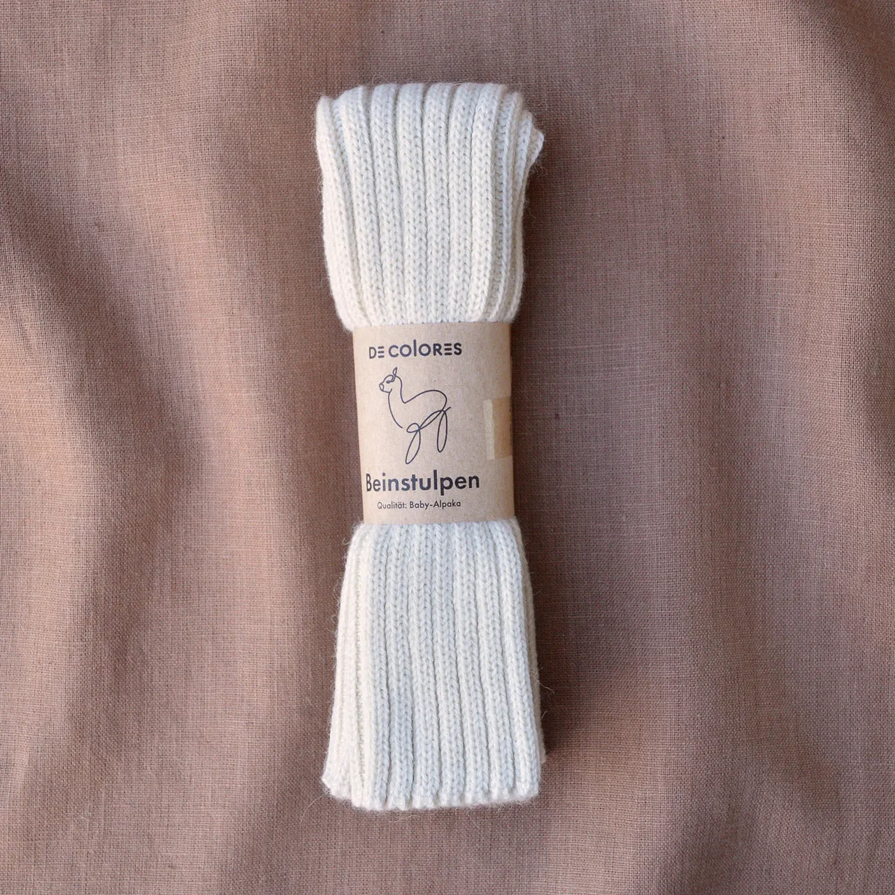 Ribbed Legwarmers in 100% Baby Alpaca (Kids-Adults)