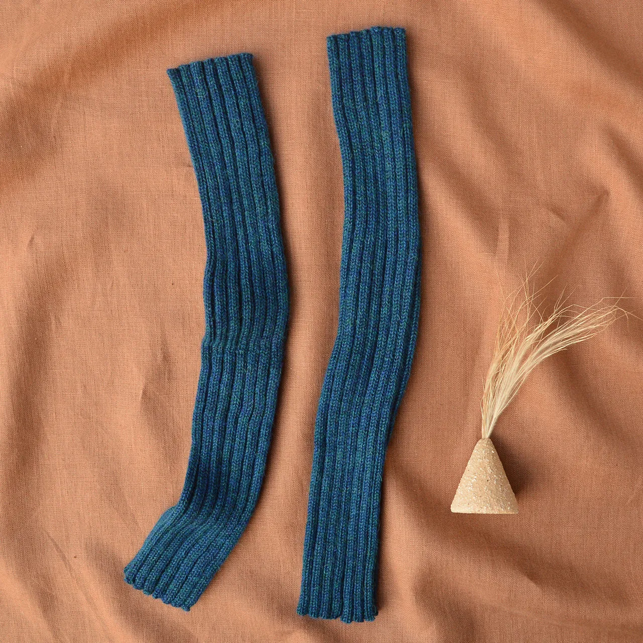 Ribbed Legwarmers in 100% Baby Alpaca (Kids-Adults)