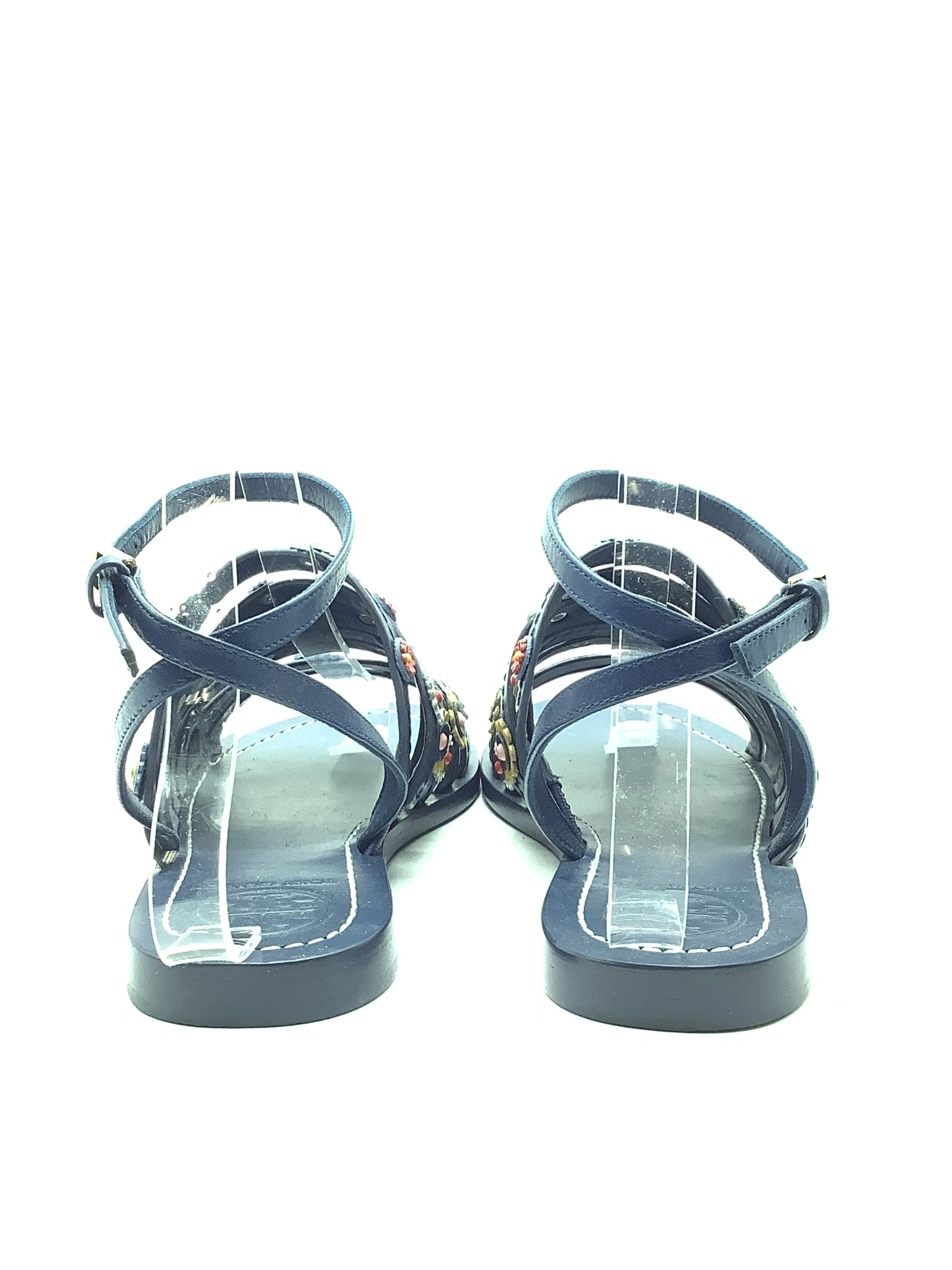 Tory Burch Marguerite Vegan Leather Floral Size: 7.5