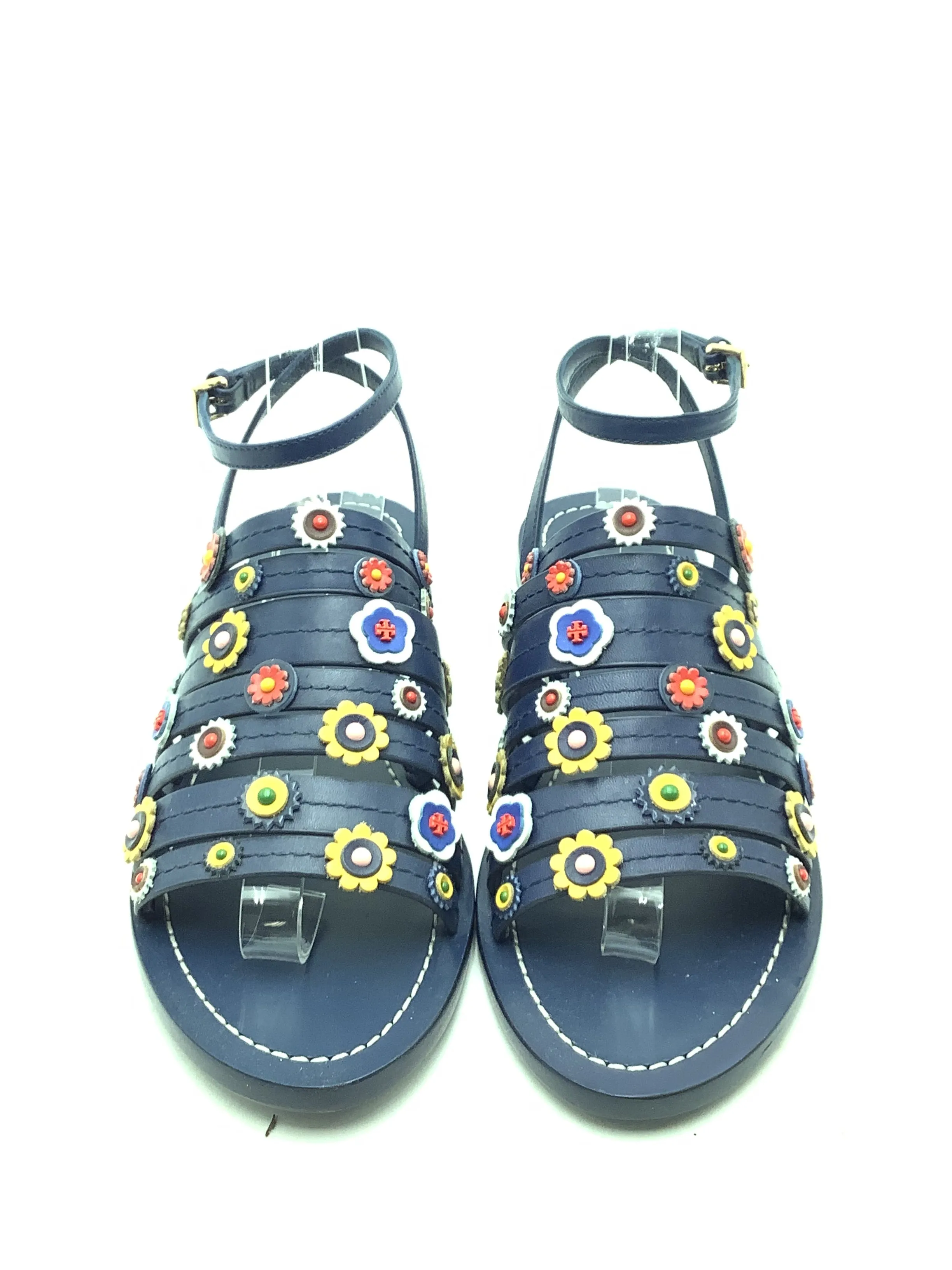 Tory Burch Marguerite Vegan Leather Floral Size: 7.5
